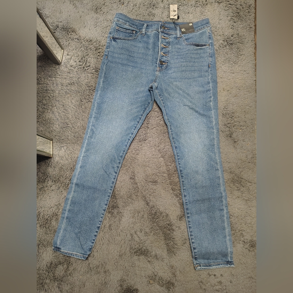 Express High Rise Denim Jeans